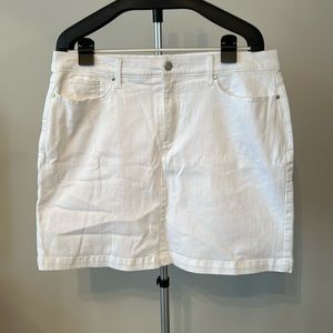 Croft and Barrow Denim Skirt with built in shorts